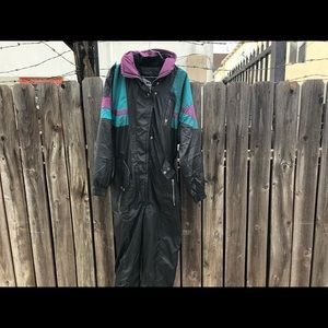 Vintage Inside Edge Ski Suit 80’s M 1piece
